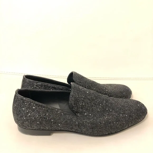Jimmy Choo | Shoes | Jimmy Choo Sloane Black Coarse Glitter  display picture 3